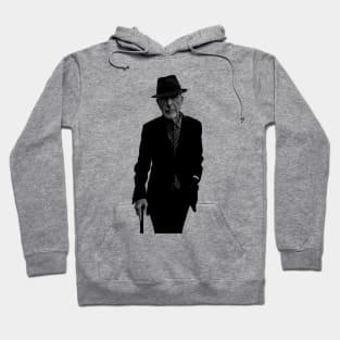 Leonard Cohen /// Vintage Style Hoodie